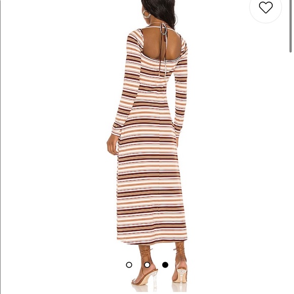 NWT revolve jordana AFRM striped knit dress - Picture 2 of 5